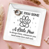 Full-Print Jewelry Dish - Birthday Gifts For Dog Cat Lovers, Dog Dad And Mom, Cat Owners - Paws Fill The Heart With Joy