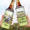 Custom 4 In 1 Can Cooler Tumbler - Personalized Retirement Gifts For Women, Men - Vacation Is My New Job
