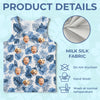 Custom Photo Tanktop - Personalized Summer Vacation And Travel Gifts For Family, Dog Cat Lovers - Vacation Mode