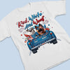 Custom Unisex T-shirt, Premium T-shirt, Hoodie - Personalized 4th Of July Gifts For Dog Lovers, Dog Dad And Mom - Fetching Freedom