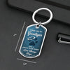Custom Photo Keychain - Personalized Pet Memorial Gifts For Dogs, Cats - My Guardian Angel