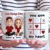 Custom Mug - Personalized Anniversary Wedding Gifts For Husband And Wife, Him And Her - My Happily Ever After