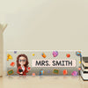 Custom Classroom Decor Acrylic Plaque - Personalized Back To School Gifts For Teachers - Shaping Minds, Sparking Joy
