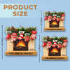 Custom Acrylic Ornament - Personalized Christmas Birthday Gifts For Mom, Dad, Kids - Our Merry Stockings