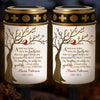 Custom Solar Stake Lights - Personalized Memorial Sympathy Gifts For Loss Of Mom, Dad - Love’s Light Never Fades