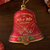 Custom Acrylic Ornament - Personalized Anniversary Christmas Wedding Gifts For Husband And Wife, Him And Her - Together Under The Christmas Bells