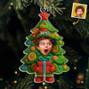 Custom Photo Acrylic Ornament - Personalized Christmas Birthday Gifts For Kids - The Cutest Christmas Surprise