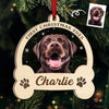 Custom Photo Wood & Acrylic Ornament - Personalized Christmas Birthday Gifts For Dog Cat Lovers, Dog Dad And Mom, Cat Owners - Santa’s Goodest Helper