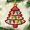 Custom Double Layer Wooden Ornament - Personalized Christmas Birthday Gifts For Mom, Dad, Kids - The Best Gift Is Family