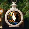 Custom Candlelight Lantern Ornament - Personalized Pet Christmas Memorial Sympathy Gifts For Dogs - Your Paw Prints Are Etched In My Heart