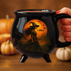 Custom Witch Cauldron Coffee Mug - New Arrival, Personalized Halloween Witchy Gifts For Besties, Sisters, BFF, Family, Yourself - Witching You A Wicked Brew AMZ