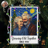 Custom Photo Acrylic Ornament - Personalized Anniversary Christmas Wedding Gifts For Husband And Wife, Him And Her - Love, Our Best Adventure
