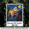 Custom Photo Acrylic Ornament - Personalized Anniversary Christmas Wedding Gifts For Husband And Wife, Him And Her - Love, Our Best Adventure