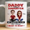 Custom Mug - Personalized Birthday Gifts For Dad, Daughter - A Bond Time Can’t Break