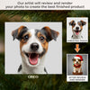 Custom Photo Acrylic Ornament - Personalized Christmas Birthday Gifts For Dog Cat Lovers, Dog Dad And Mom, Cat Owners - Bark The Halls