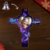 Custom Photo Bell Ornament With Charms - Personalized Memorial Sympathy Gifts For Loss Of Mom, Dad - We Hold You In Love