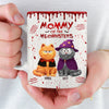 Custom Mug - Personalized Halloween Birthday Gifts For Cat Lovers, Cat Mom And Dad - Every Purr Echoes Halloween Magic