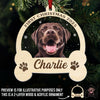 Custom Photo Wood & Acrylic Ornament - Personalized Christmas Birthday Gifts For Dog Cat Lovers, Dog Dad And Mom, Cat Owners - Santa’s Goodest Helper