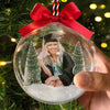 Custom Photo 3D Acrylic Ball Ornament - Personalized Christmas Graduation Gifts For Him, Her - Sleighing Graduation Day