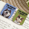 Custom Leather Magnetic Bookmark - Personalized Bookish Gifts For Book Lovers, Bookworms, Dog Dad And Mom - Paws And Pages Bring Joy