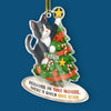 Custom Photo Acrylic Ornament - Personalized Christmas Birthday Gifts For Dog Cat Lovers, Dog Dad And Mom, Cat Owners - Cat Steals The Show