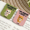 Custom Leather Magnetic Bookmark - Personalized Bookish Gifts For Book Lovers, Bookworms, Dog Dad And Mom, Cat Owners - Where Stories Pause