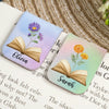 Custom Leather Magnetic Bookmark - Personalized Bookish Gifts For Book Lovers, Bookworms, Readers - Reading Is My Superpower