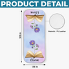Custom Leather Magnetic Bookmark - Personalized Bookish Gifts For Book Lovers, Bookworms, Readers - Reading Is My Superpower