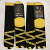 Custom True Crime Crew Socks - Personalized Birthday Gifts For Best Friends, Family, Coworker, Work Bestie - Killer Style Everyday