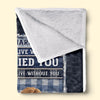 Custom Blanket - Personalized Anniversary Wedding Gifts For Husband And Wife, Him And Her - My Favorite Chapter Is Us