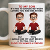 Custom Mug - Personalized Birthday Gifts For Mom, Dad, Daughter, Son - Always Her Little Girl, Forever My Biggest Love