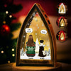 Custom LED Tabletop Lantern Light - Personalized Pet Christmas Memorial Sympathy Gifts For Dogs - Shine On Love