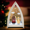 Custom LED Tabletop Lantern Light - Personalized Pet Christmas Memorial Sympathy Gifts For Dogs - Shine On Love