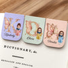 Custom Leather Magnetic Bookmark - Personalized Bookish Gifts For Book Lovers, Bookworms, Readers - Bound By Stories