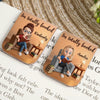 Custom Leather Magnetic Bookmark - Personalized Bookish Gifts For Book Lovers, Bookworms, Readers - Between Pages Magic