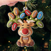 Custom Crochet Acrylic Ornament - Personalized Christmas Birthday Gifts For Mom, Dad, Brother, Sister, Kids - Loops Of Joy