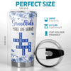 Custom Scrabble Tumbler - Personalized Birthday Gifts For Grandpa, Grandma - Together Our Story Shines Bright