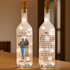 Custom Bottle Lamp - Personalized Best Friend Birthday Gifts For Women, Besties, Sisters, BFF - Lighting The Way Together