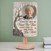 Custom Photo Every Time It Shines, Know My Heart Is Near - New Arrival, Memorial Personalized Custom Linen Bedside Table Lamp - Sympathy Gift For Family Members AMZ