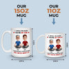 Custom Mug - Personalized Birthday Gifts For Mom, Dad, Son - Home Brewed With Love