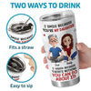 Custom Tumbler - Personalized Birthday Gifts For Mom, Dad, Daughter - Stay Cozy Stay Loved
