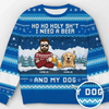 Custom Unisex Ugly Sweatshirt - Personalized Christmas Birthday Gifts For Dog Lovers, Dog Dad And Mom - Jingle All The Paws
