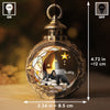 Custom Candlelight Lantern Ornament - Personalized Pet Christmas Memorial Sympathy Gifts For Dogs, Cats - Love Lives In Gentle Whispers