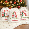 Custom Snowman Favor Bag - Personalized Christmas Birthday Gifts For Kids - Sweet Holiday Joy