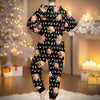 Custom Photo Adult Onesie - Personalized Christmas Birthday Gifts For Family, Dog Cat Lovers - Santa’s Favorite Weird Family