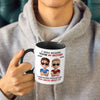 Custom Accent Mug - Personalized Birthday Gifts For Brother - Forever My Day One