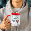 Custom Accent Mug - Personalized Best Friend Birthday Gifts For Women, Besties, Sisters, BFF - Different Places Same Soul