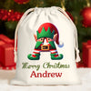 Custom Favor Bag - Personalized Christmas Birthday Gifts For Kids - Giggles Around The Christmas Tree