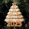 Custom Acrylic Ornament - Personalized Christmas Birthday Gifts For Mom, Dad, Brother, Sister, Kids - Family Roots Baked In Sweetness