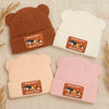 Custom Baby Beanie And Mittens Set - Personalized Baby Shower, Gender Reveal Gifts For New Moms, New Dads, New Parents, Dog Cat Lovers - New Adventure Begins